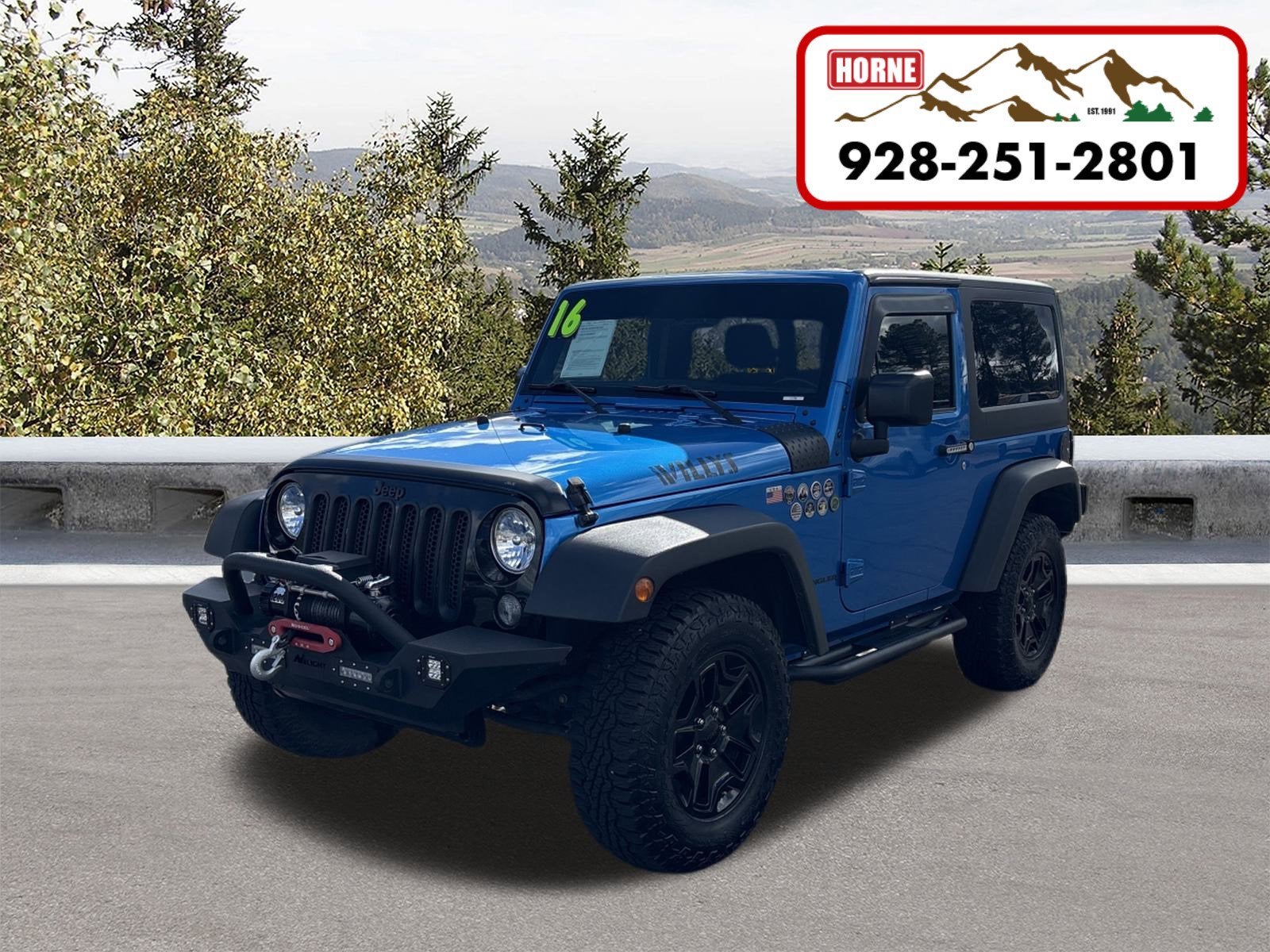 2016 Jeep Wrangler Willys Wheeler