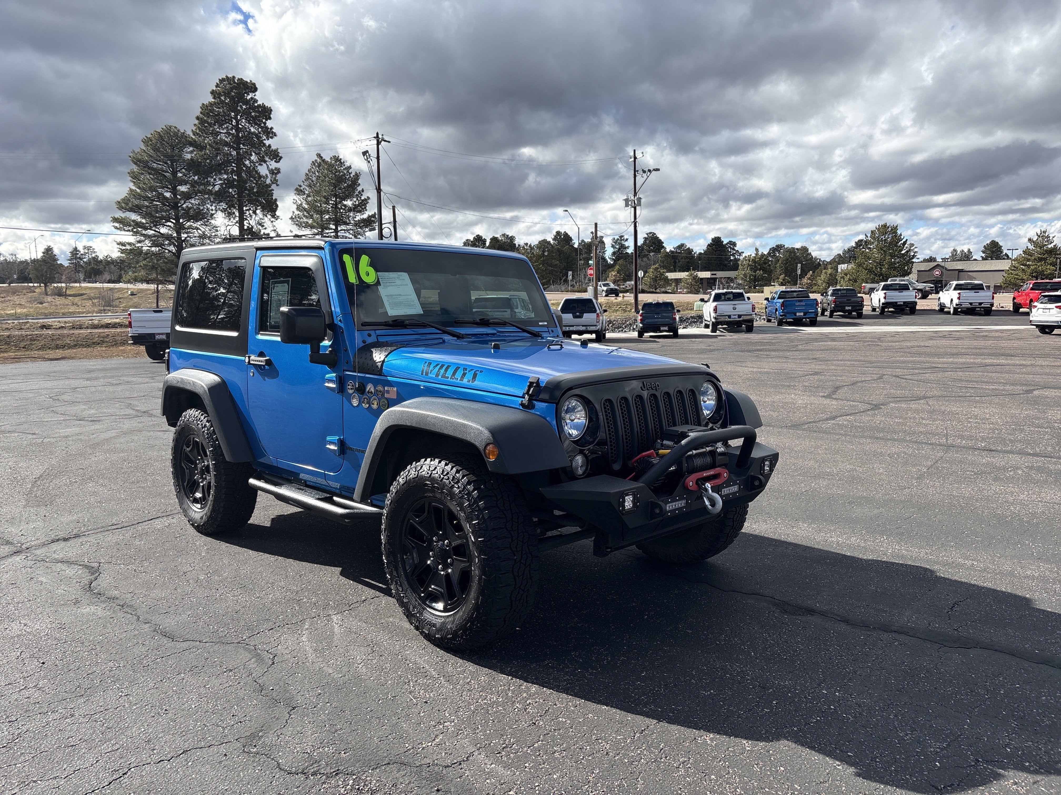 2016 Jeep Wrangler Willys Wheeler