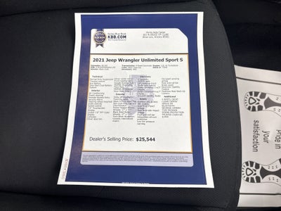 2021 Jeep Wrangler Unlimited Sport S