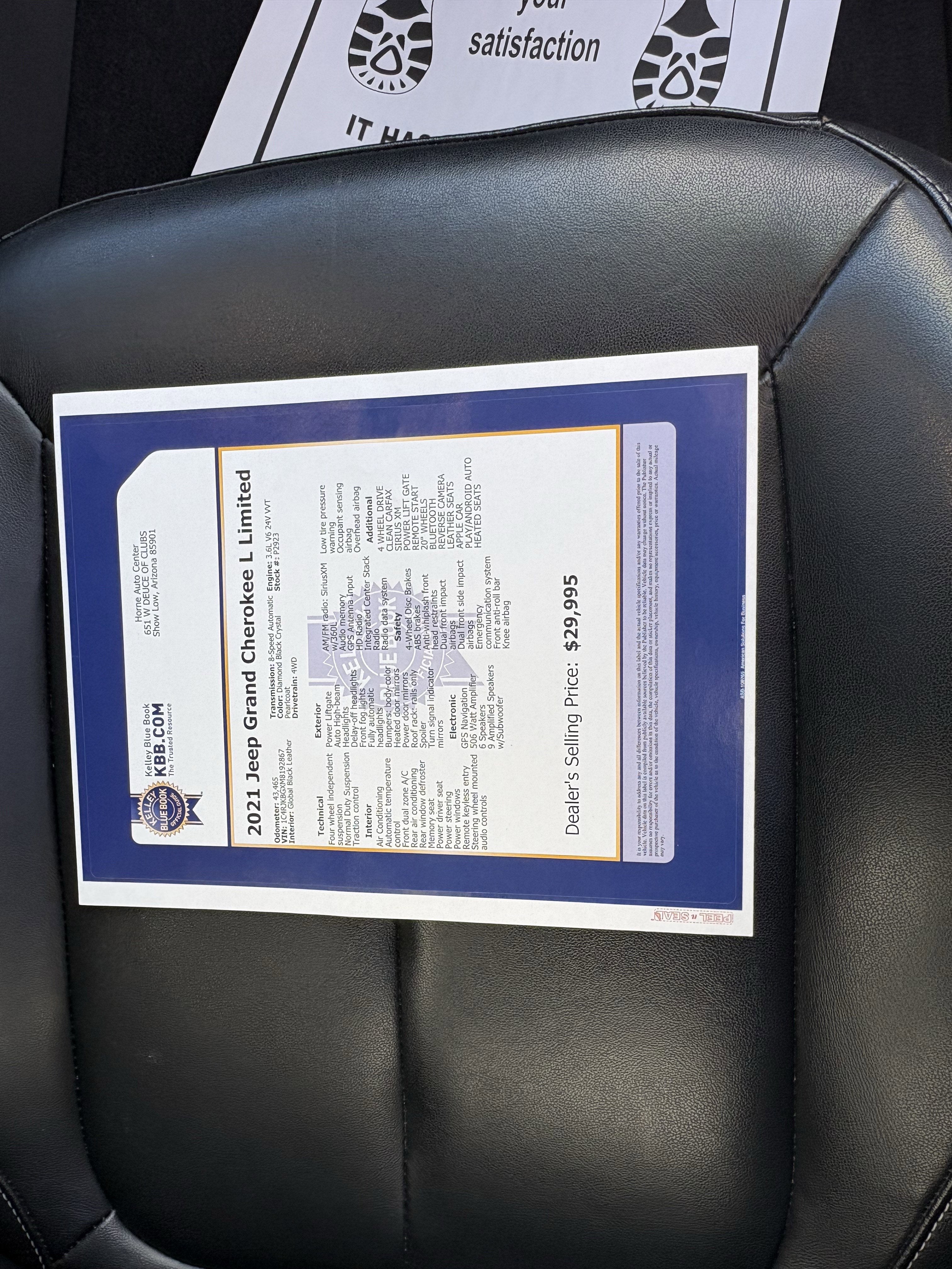 2021 Jeep Grand Cherokee L Limited