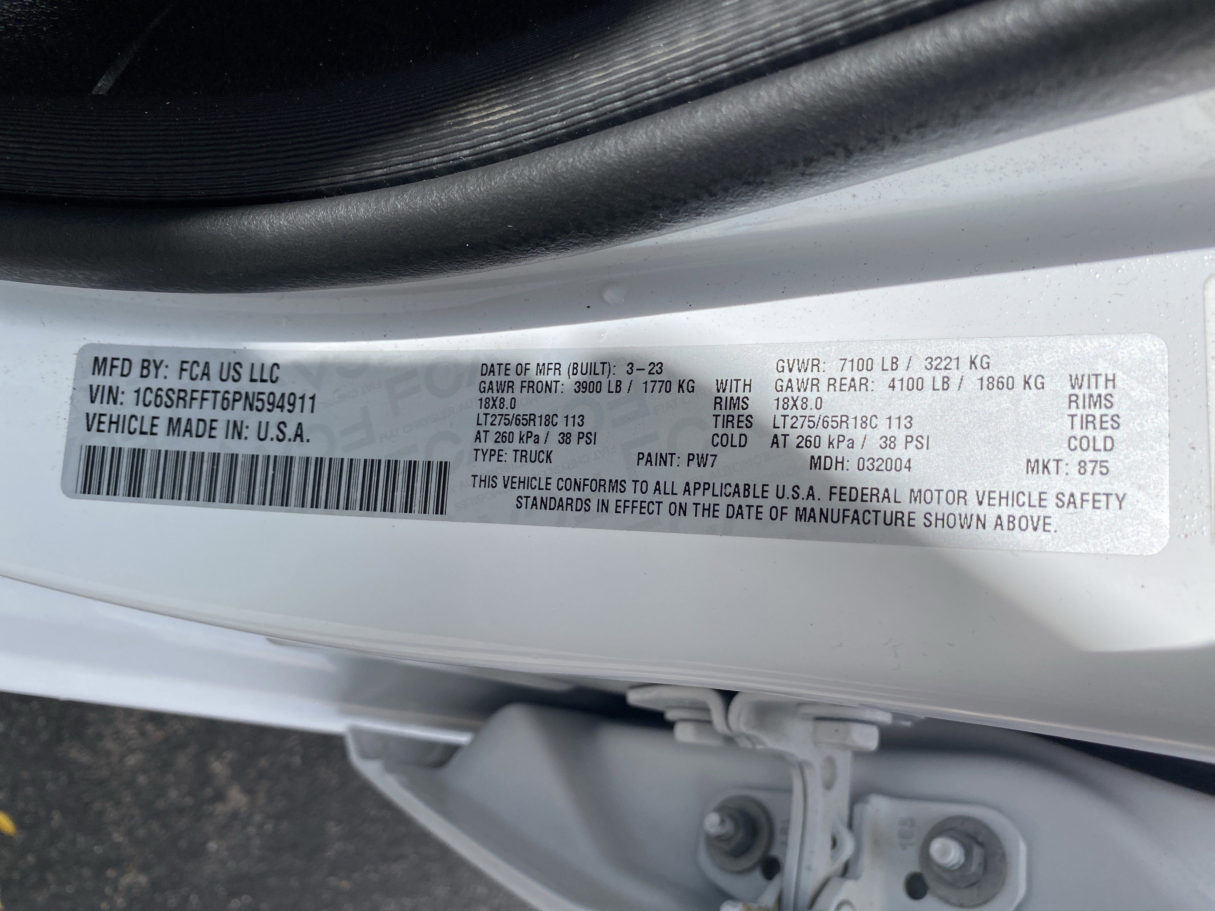 2023 RAM 1500 Big Horn