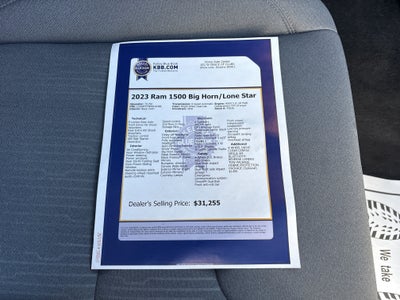 2023 RAM 1500 Big Horn