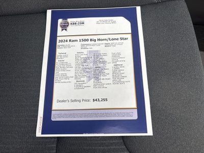 2024 RAM 1500 Big Horn