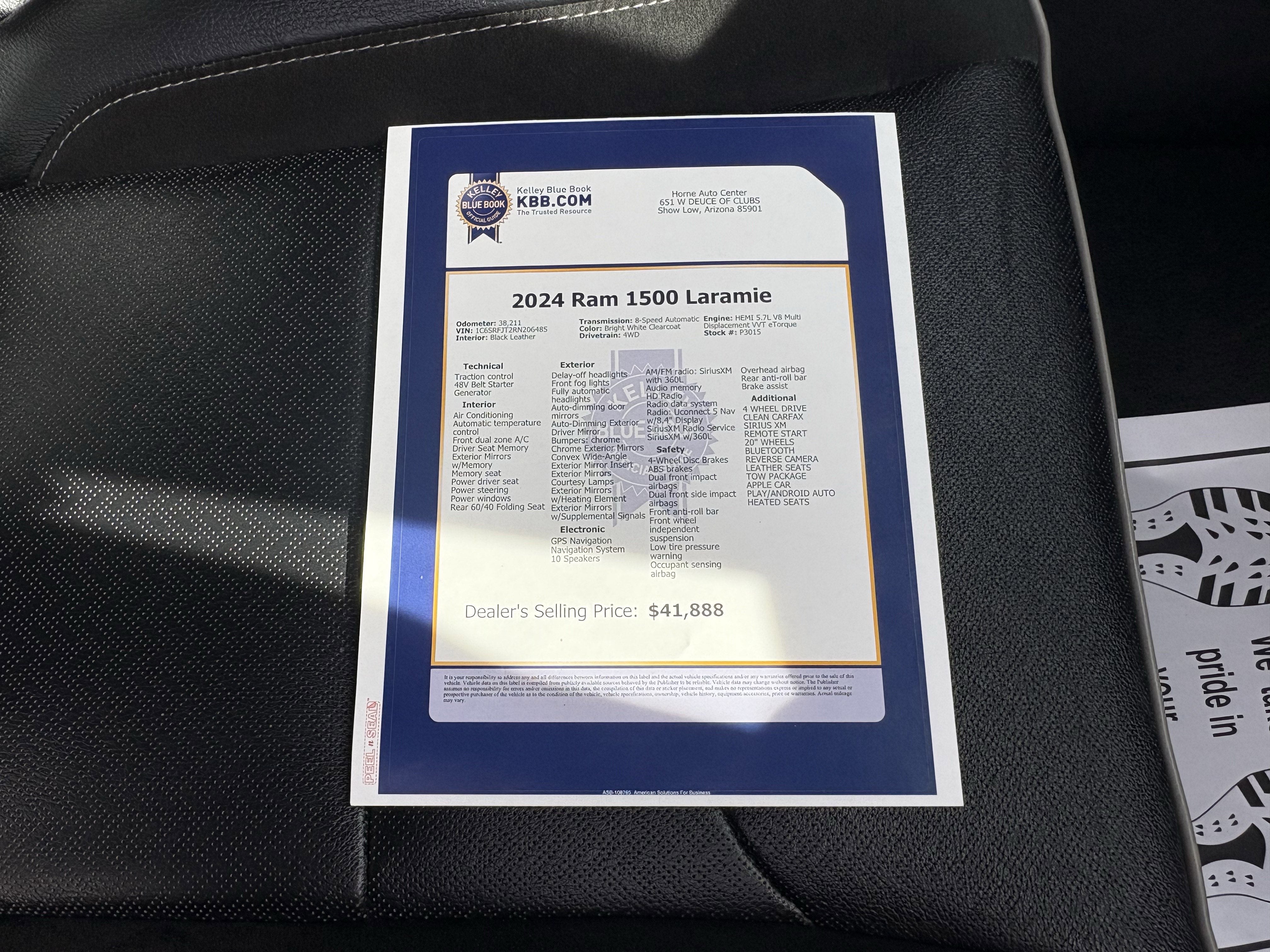 2024 RAM 1500 Laramie