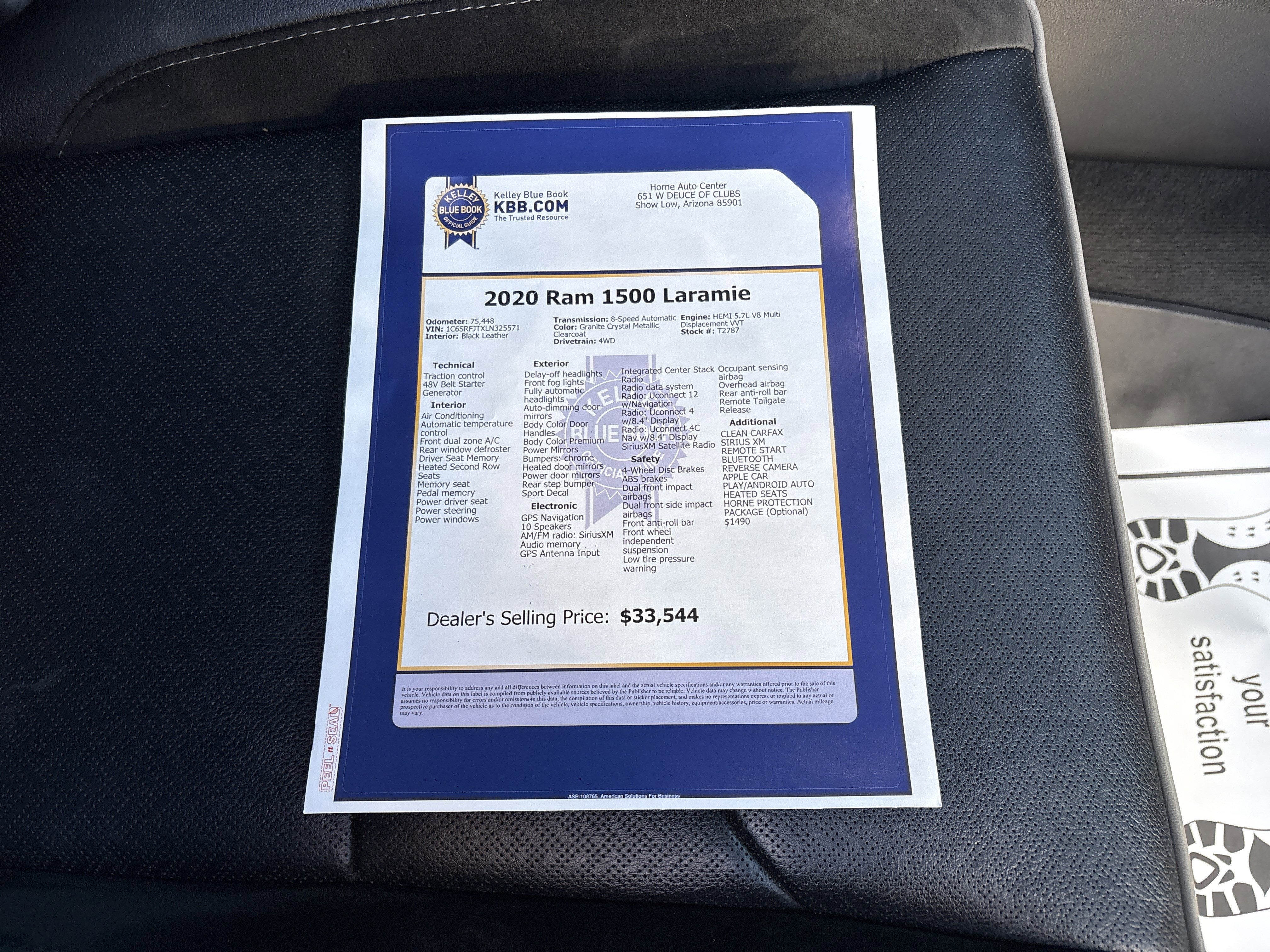 2020 RAM 1500 Laramie