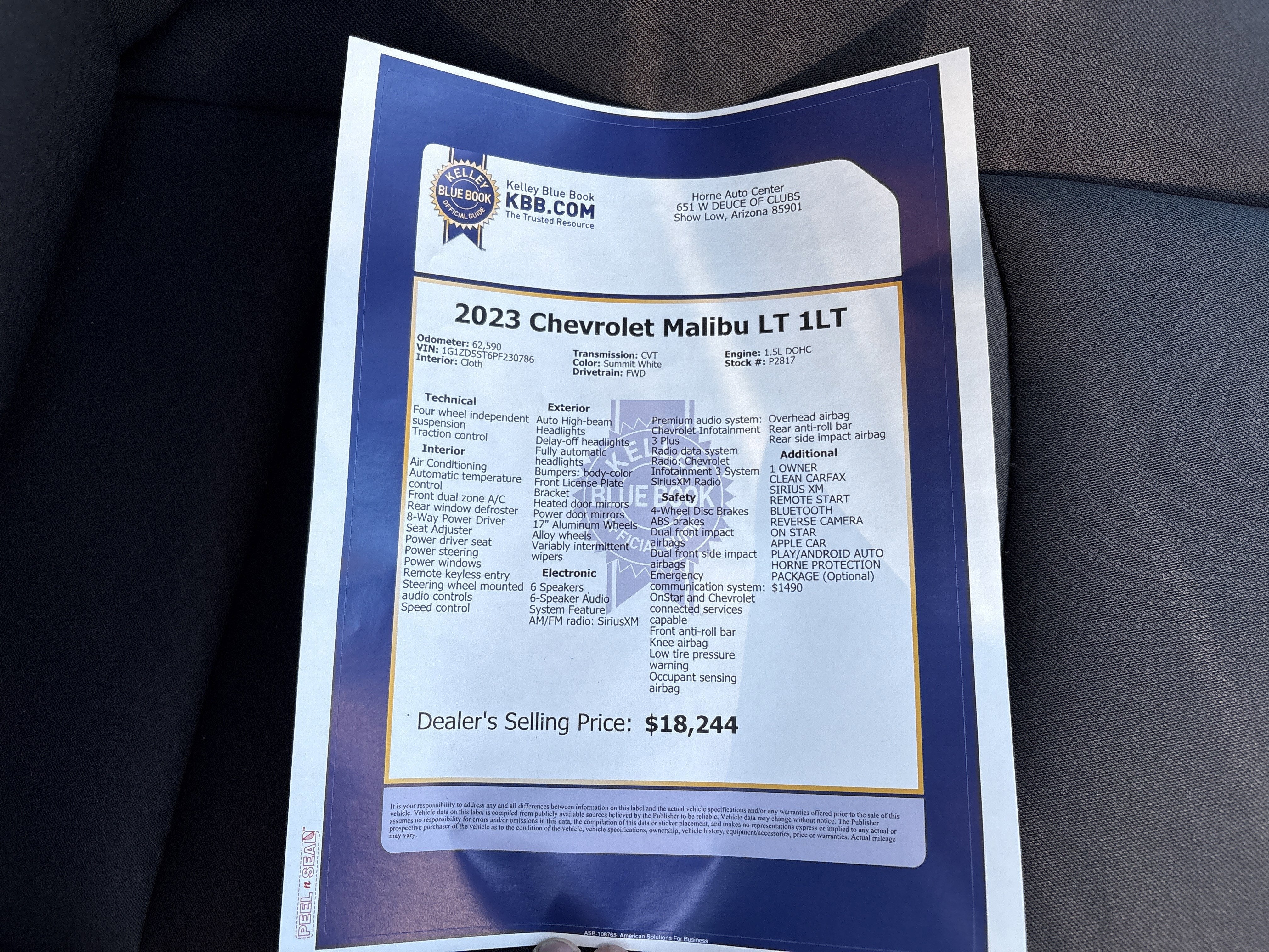 2023 Chevrolet Malibu LT