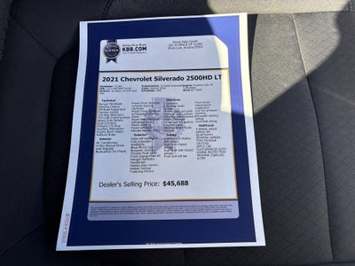 2021 Chevrolet Silverado 2500 HD LT