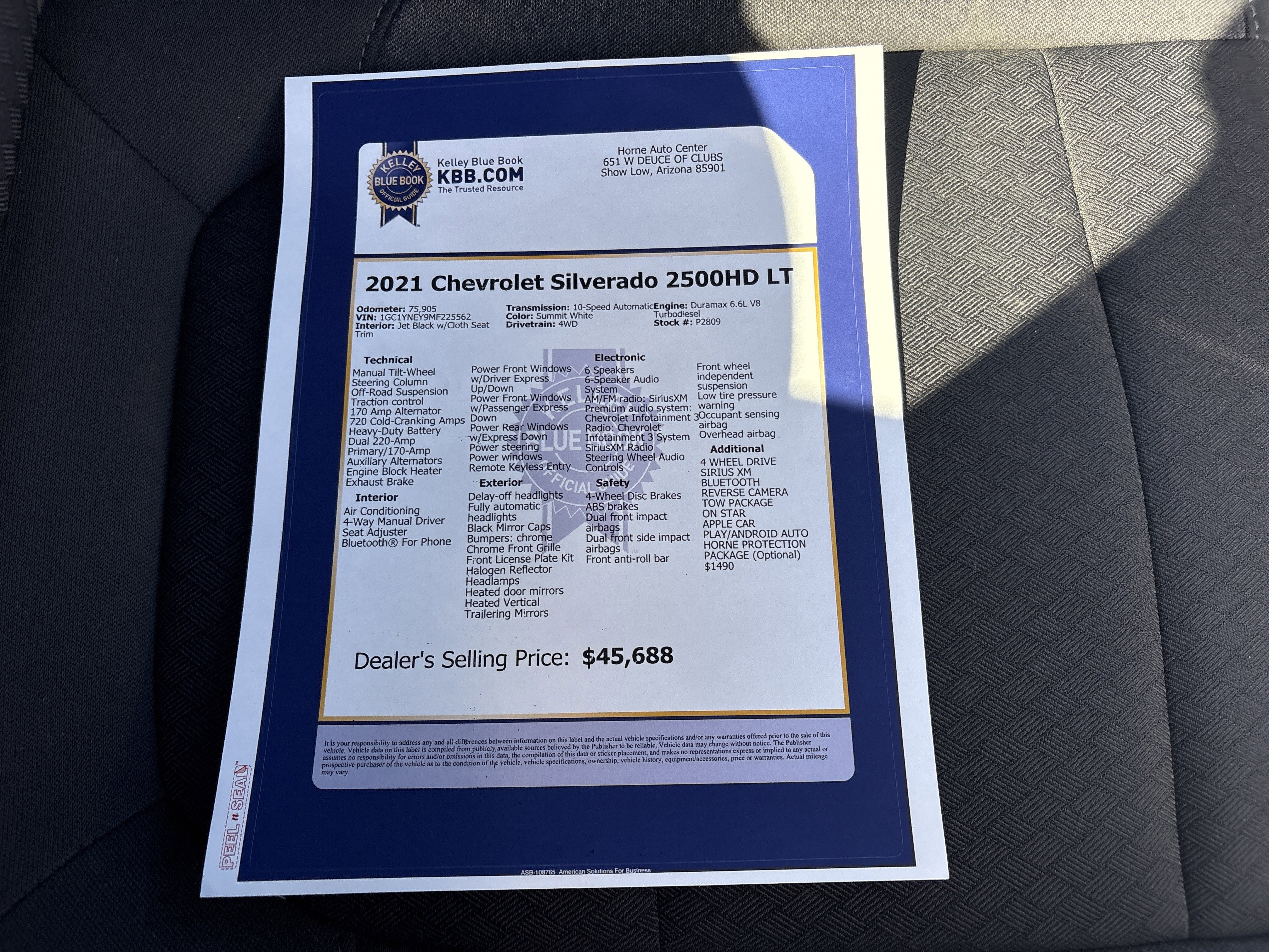 2021 Chevrolet Silverado 2500 HD LT