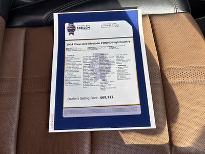 2024 Chevrolet Silverado 2500 HD High Country
