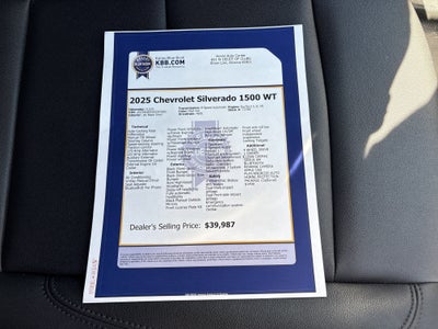 2025 Chevrolet Silverado 1500 WT