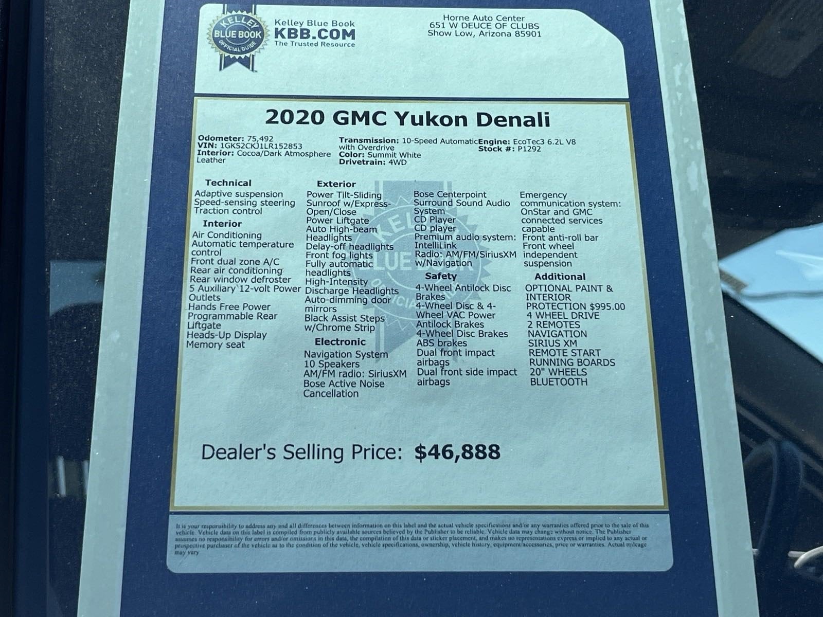 2020 GMC Yukon Denali