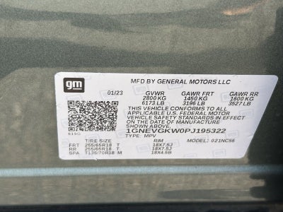 2023 Chevrolet Traverse LT Cloth