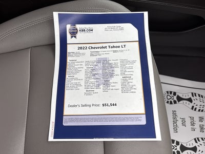 2022 Chevrolet Tahoe LT