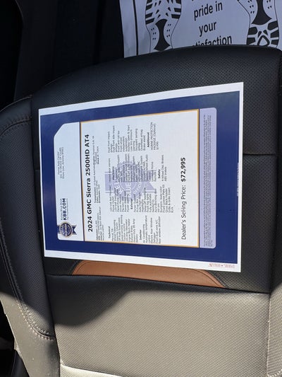 2024 GMC Sierra 2500 HD AT4