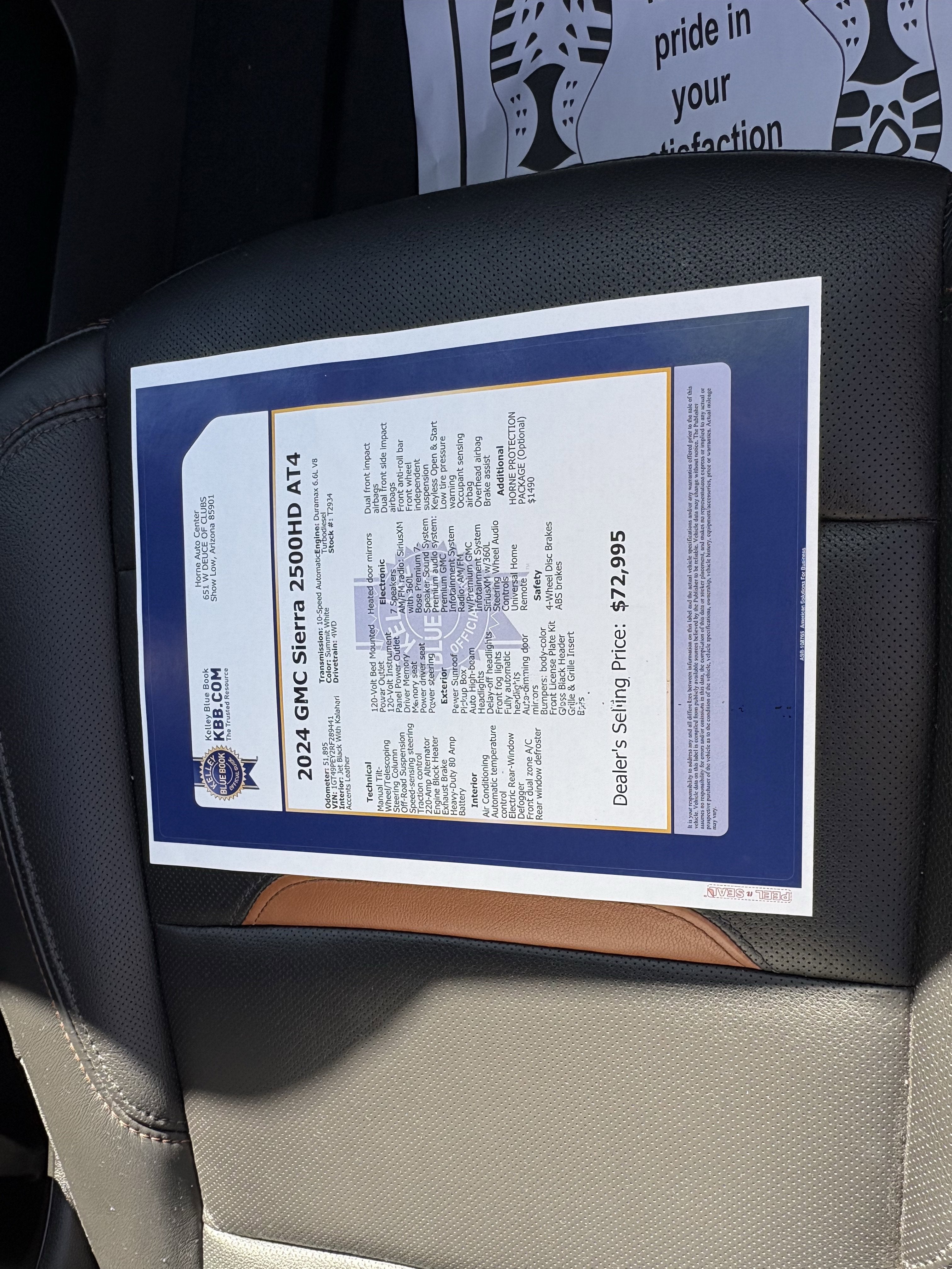 2024 GMC Sierra 2500 HD AT4