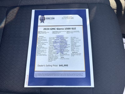2024 GMC Sierra 1500 SLE
