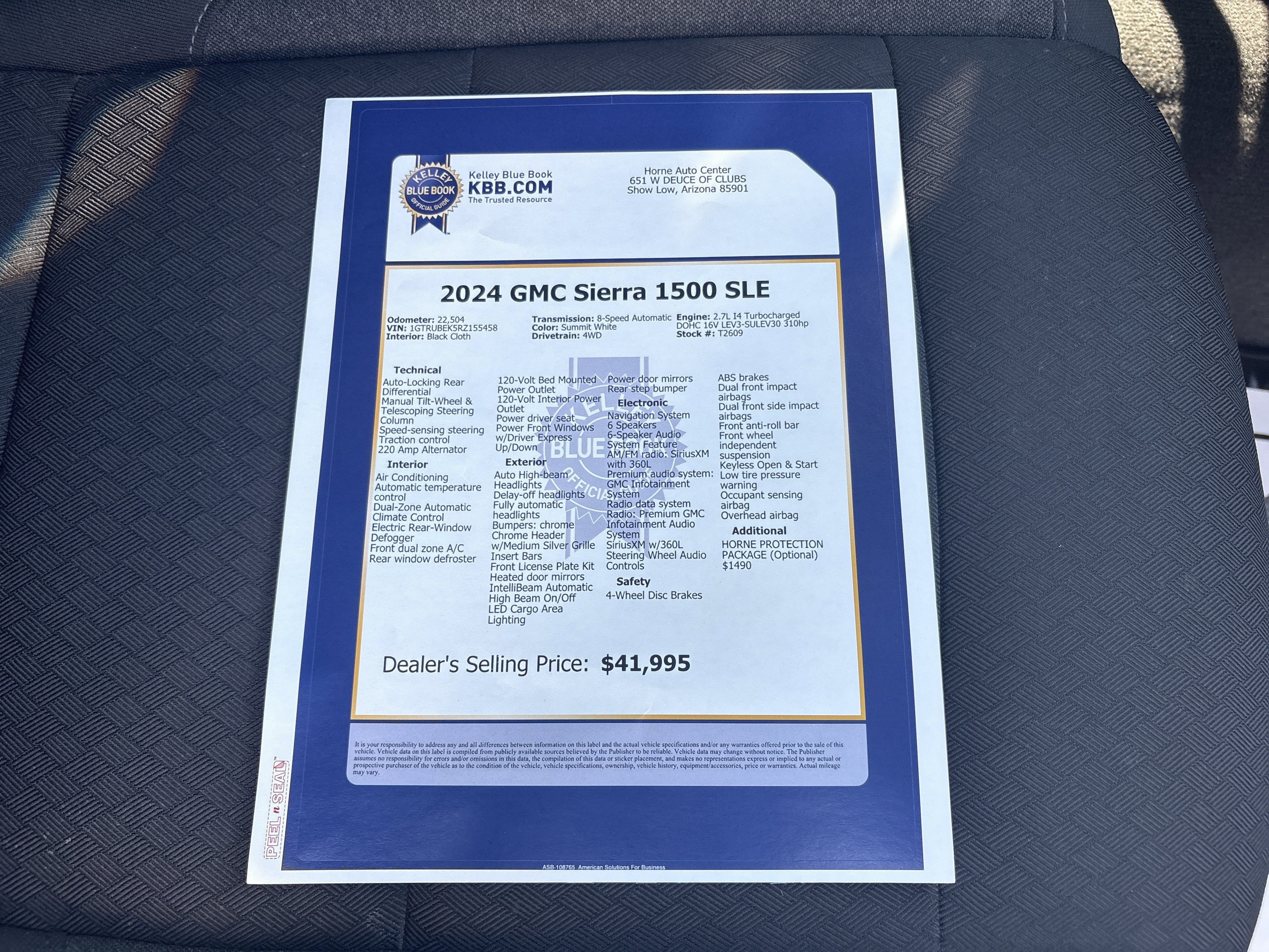 2024 GMC Sierra 1500 SLE