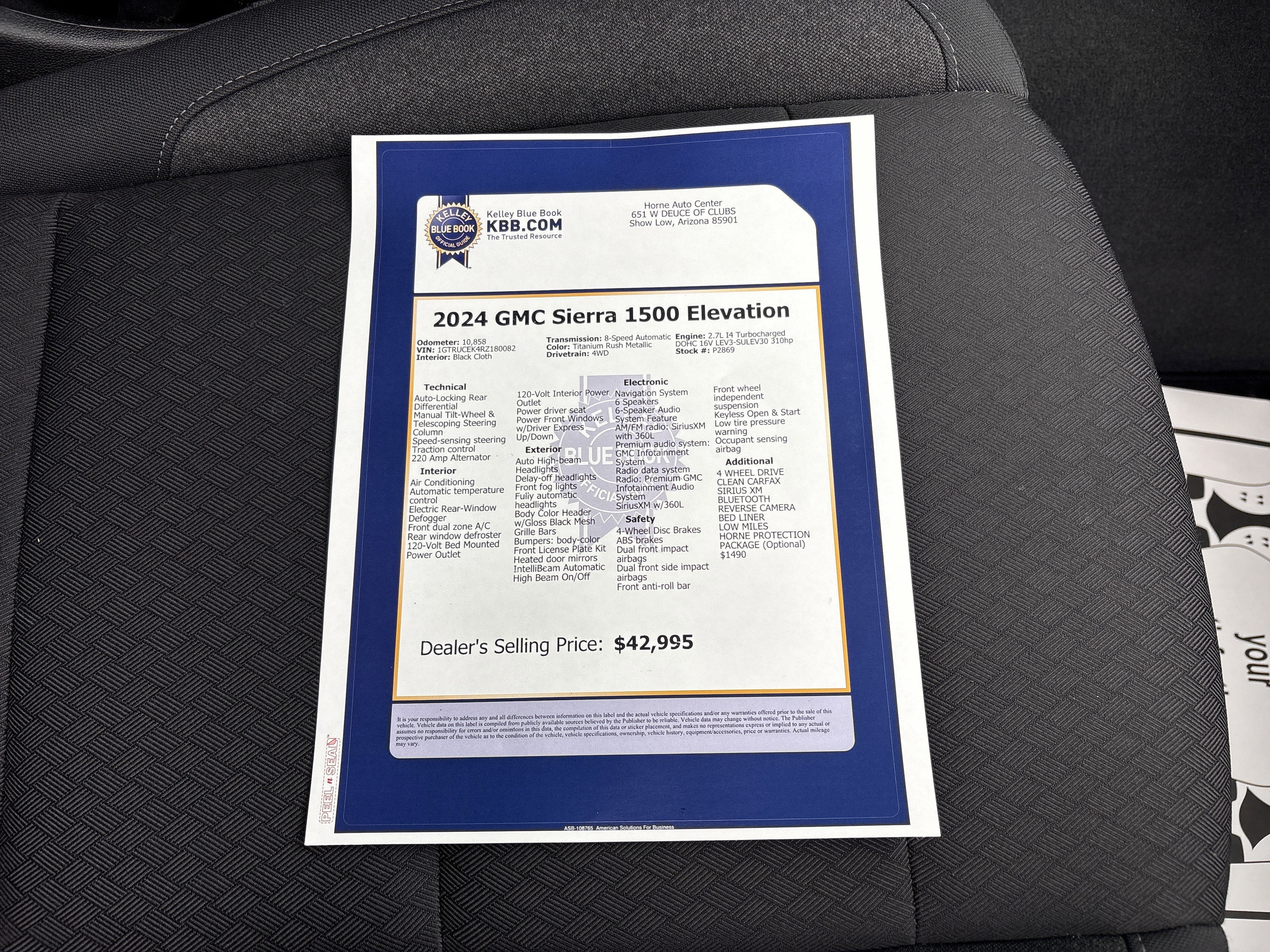 2024 GMC Sierra 1500 Elevation
