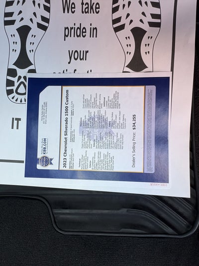 2023 Chevrolet Silverado 1500 Custom