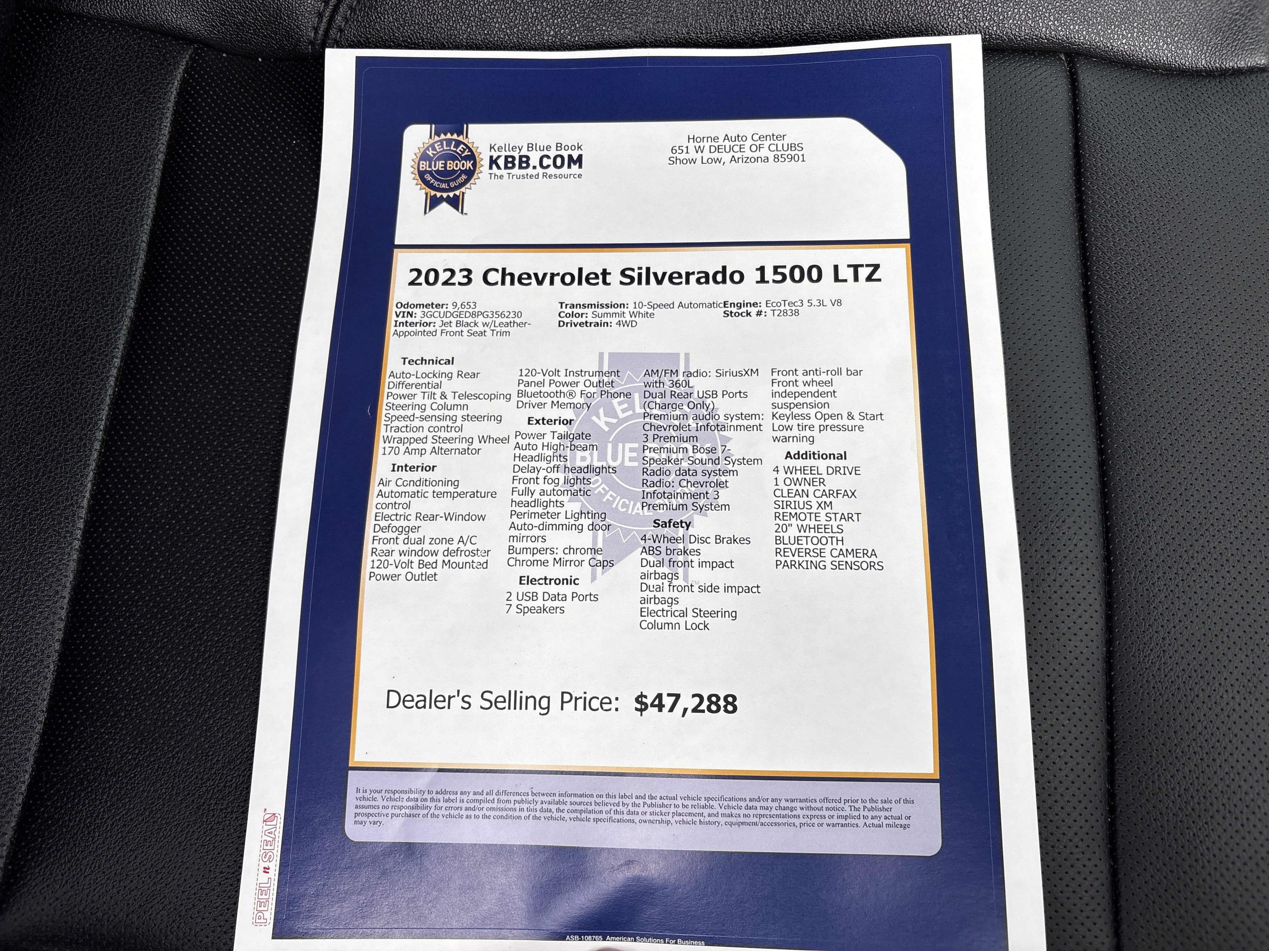 2023 Chevrolet Silverado 1500 LTZ