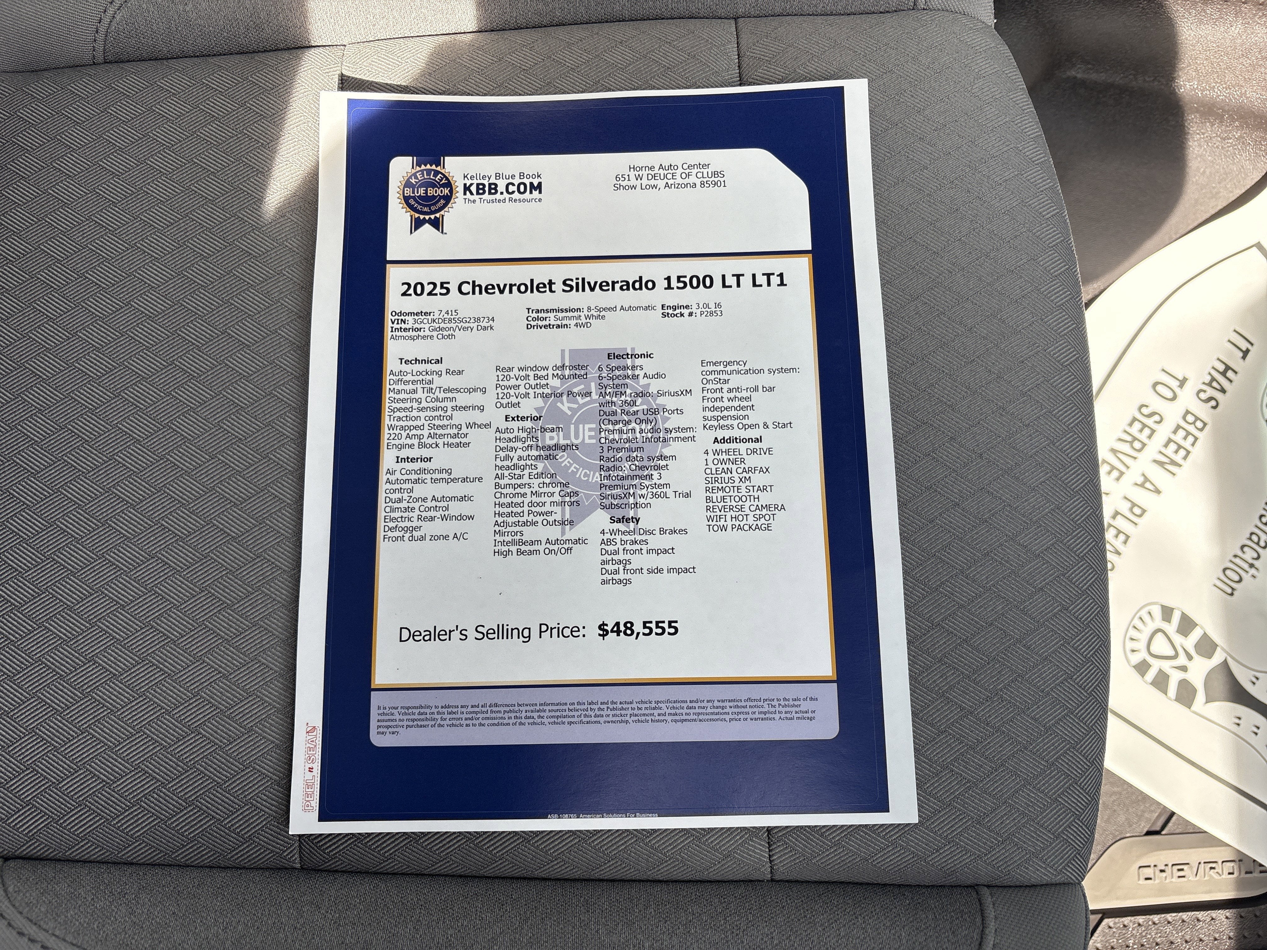 2025 Chevrolet Silverado 1500 LT