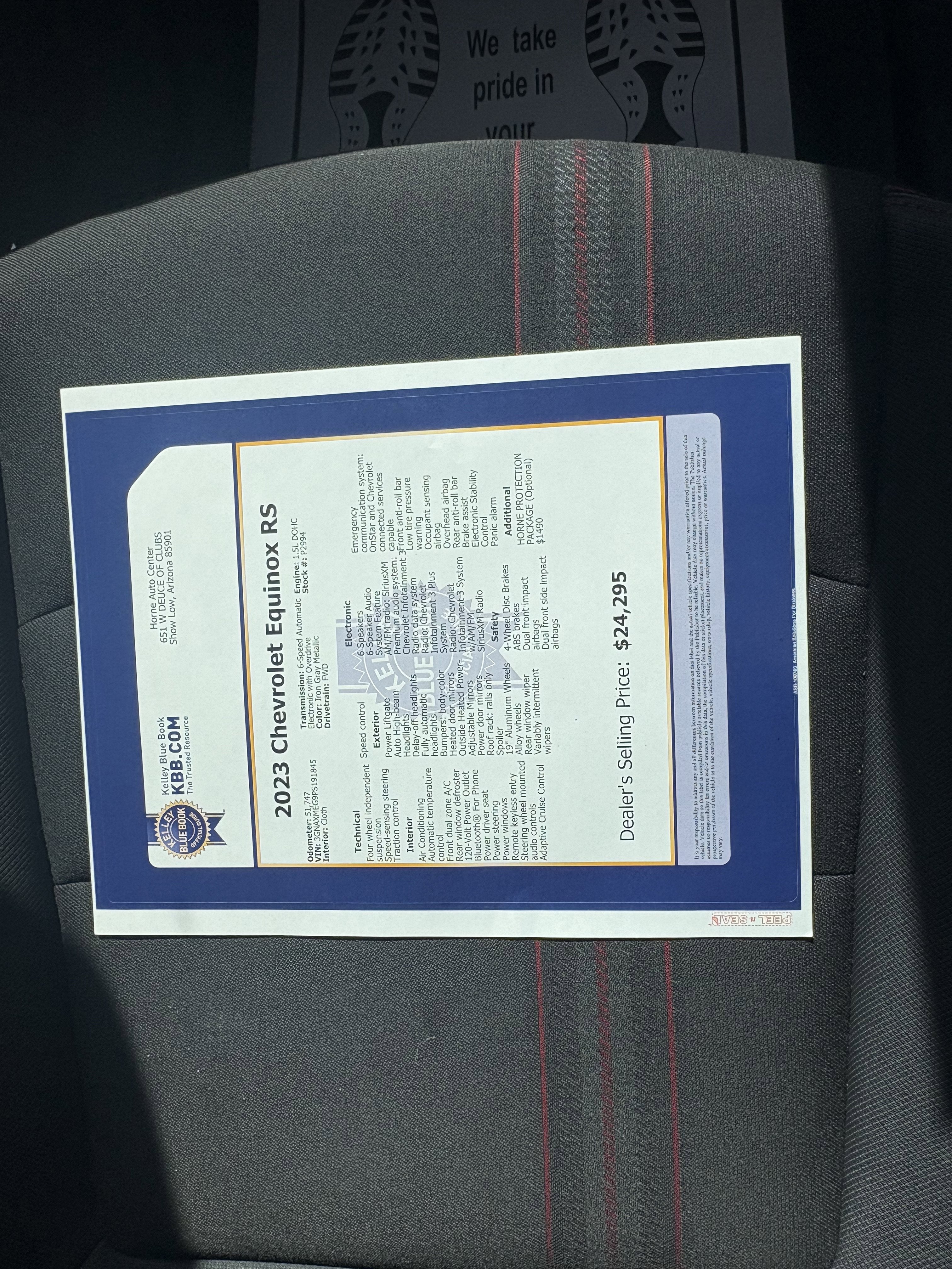 2023 Chevrolet Equinox RS