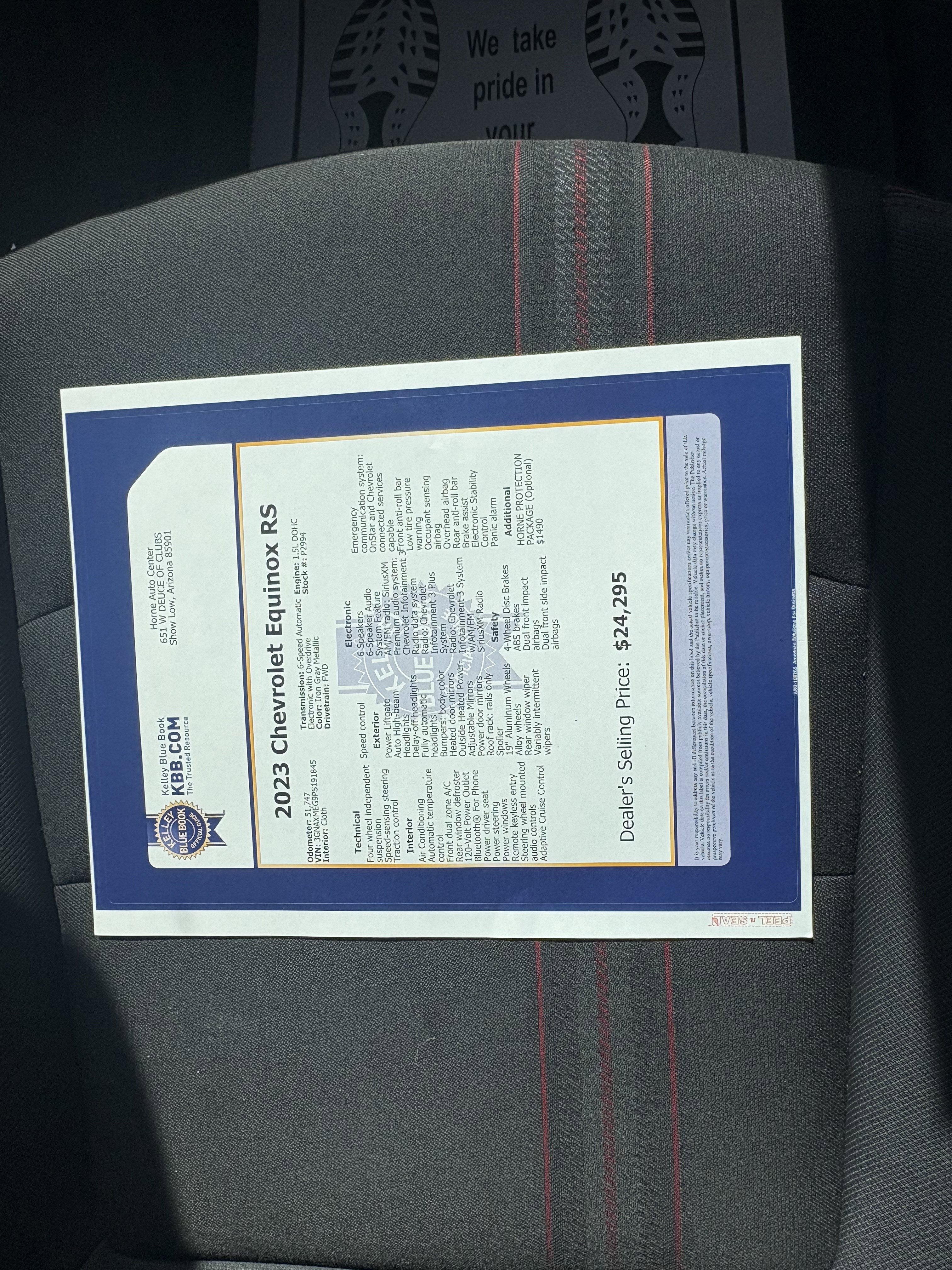 2023 Chevrolet Equinox RS