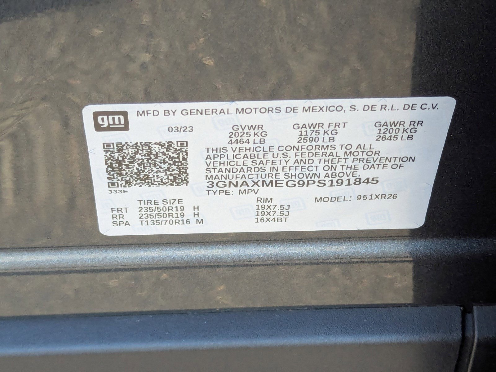 2023 Chevrolet Equinox RS