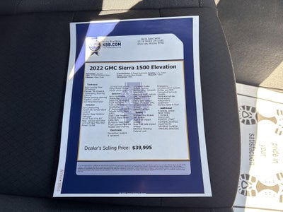 2022 GMC Sierra 1500 Elevation