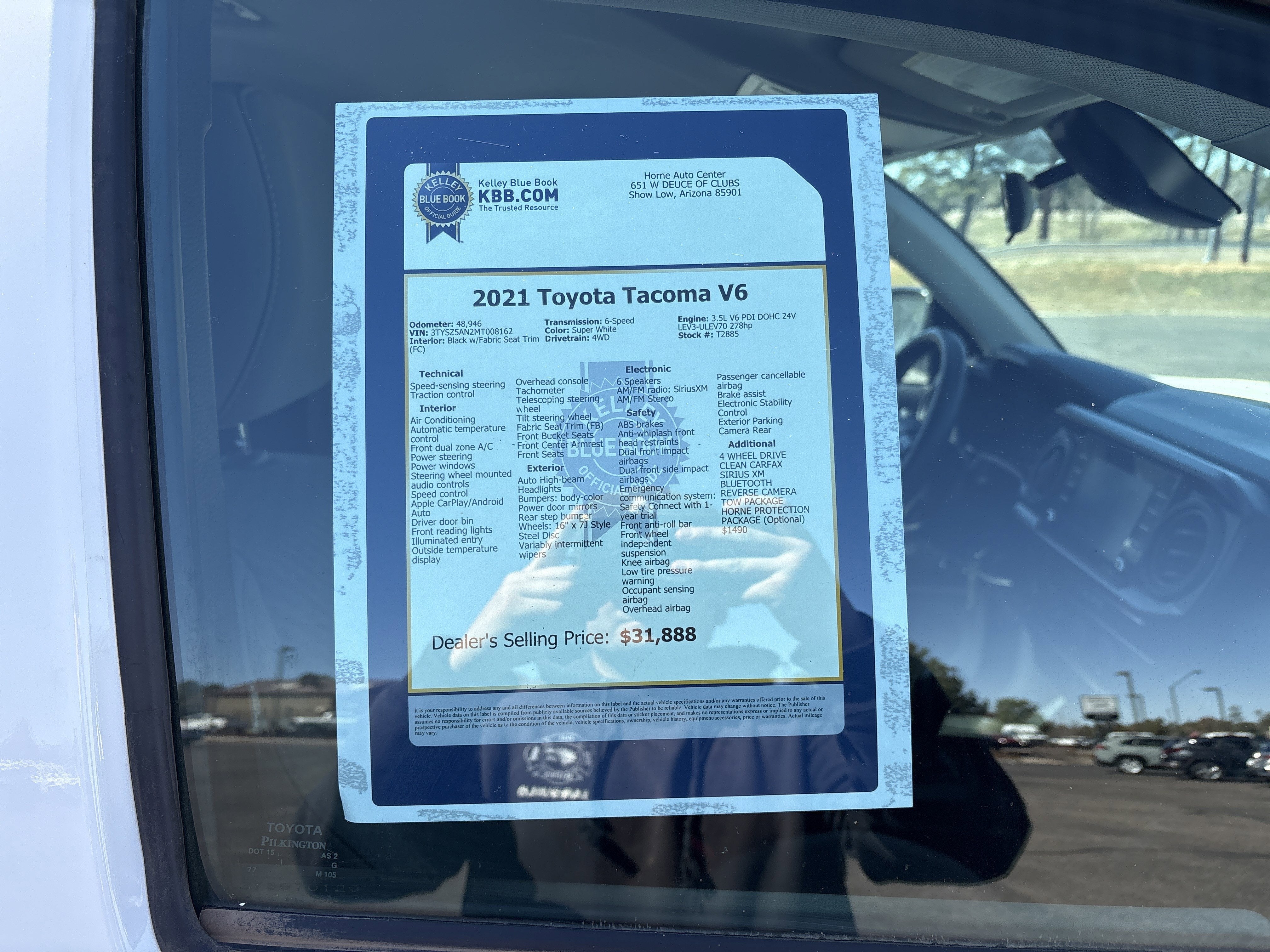 2021 Toyota Tacoma 4WD SR