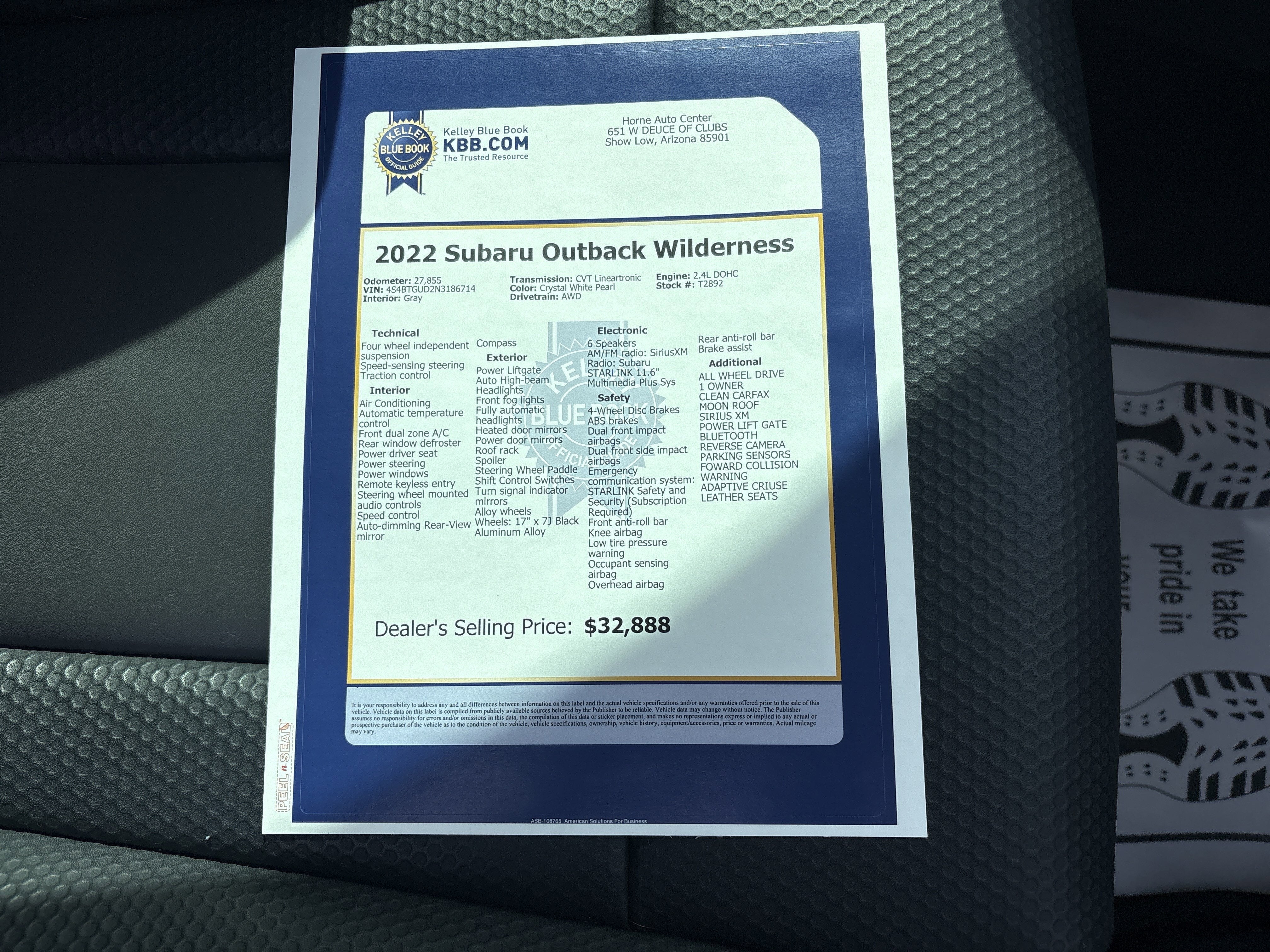 2022 Subaru Outback Wilderness