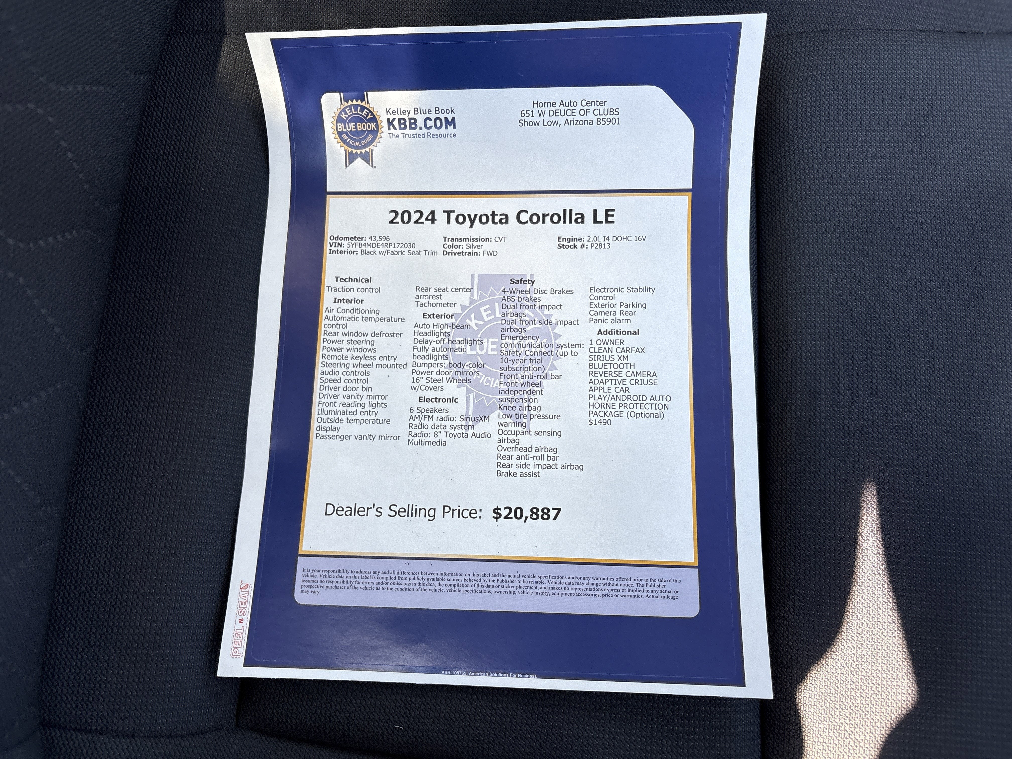 2024 Toyota Corolla LE