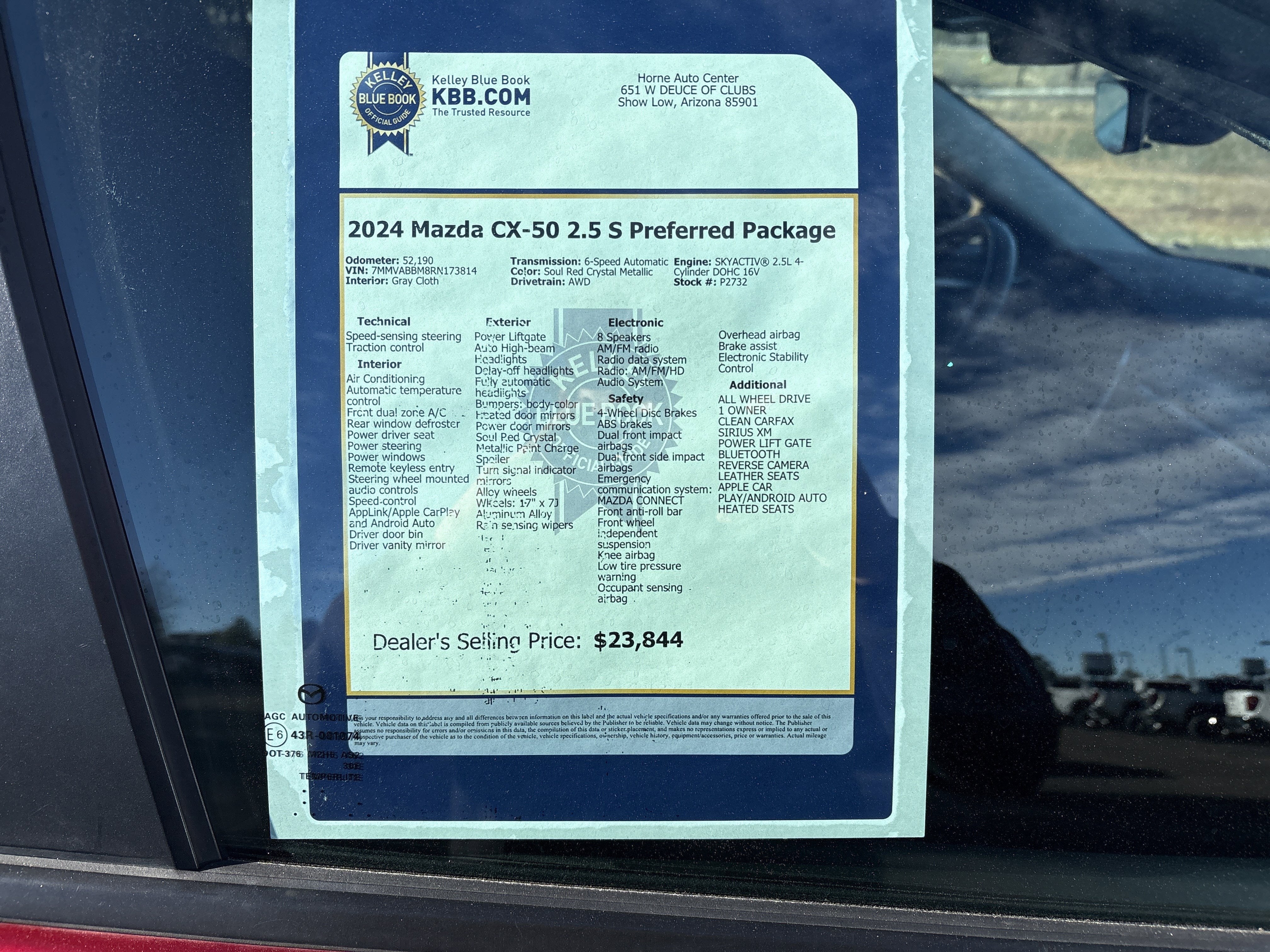 2024 Mazda Mazda CX-50 2.5 S Preferred Package