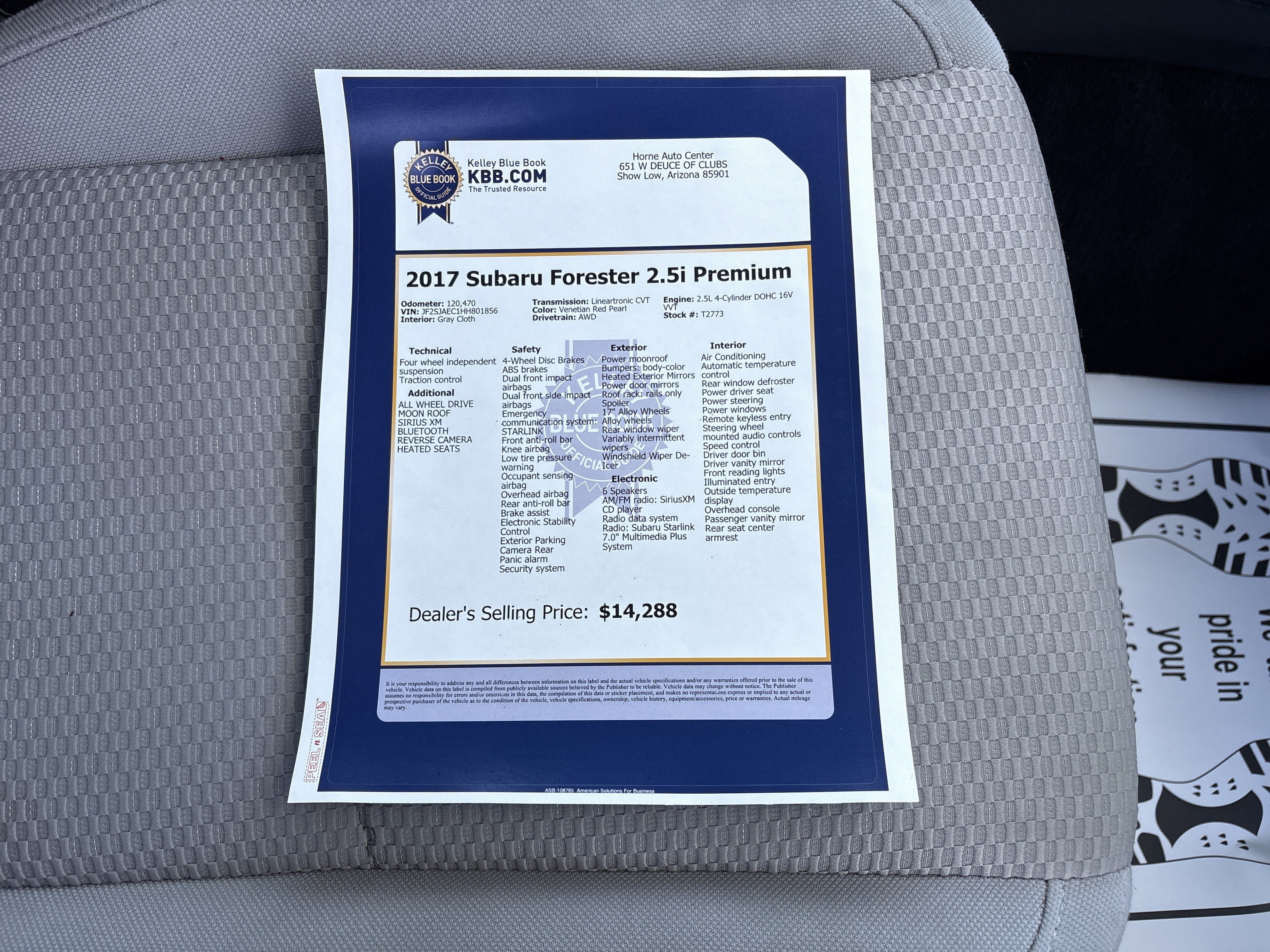 2017 Subaru Forester Premium