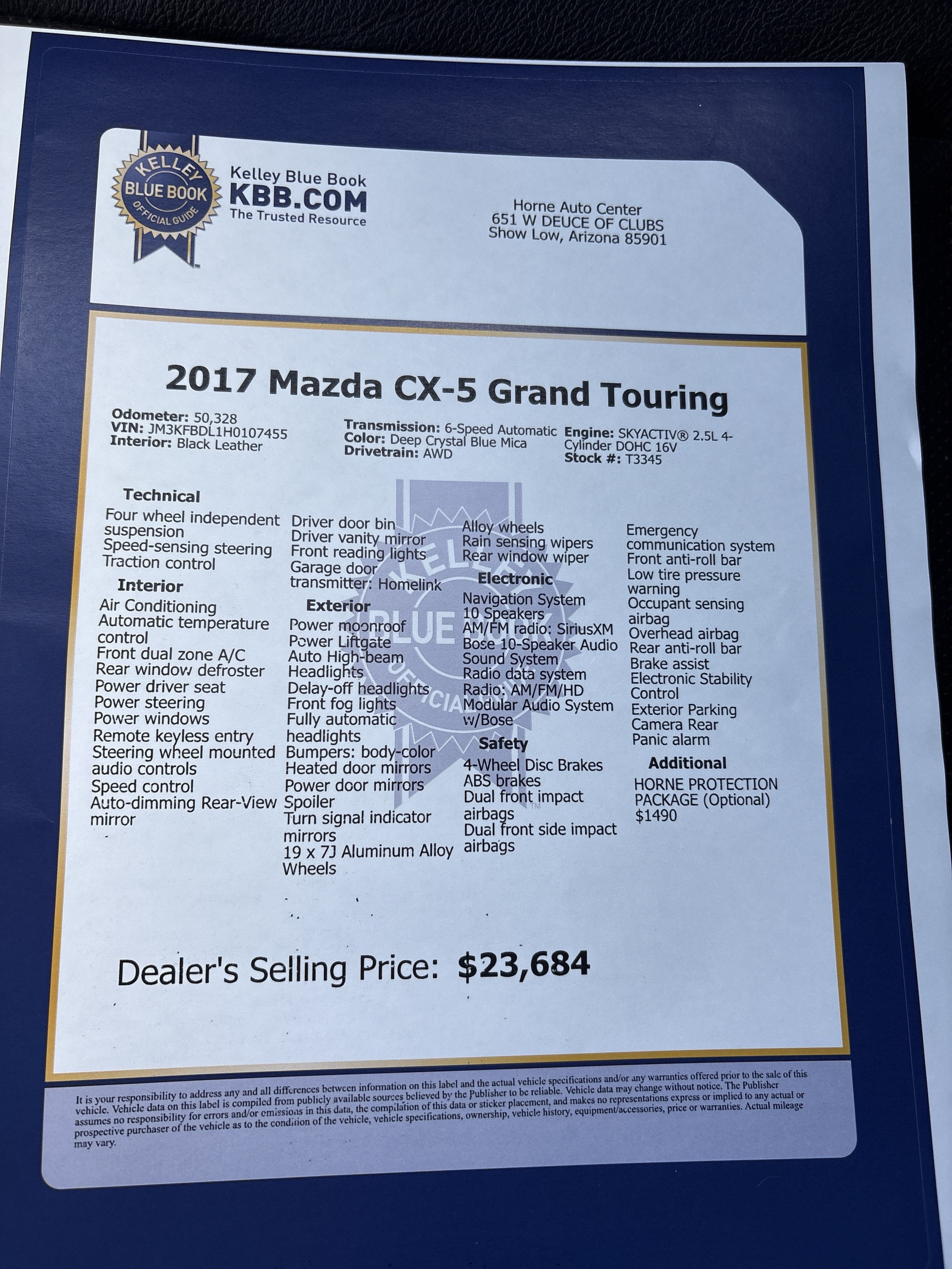2017 Mazda Mazda CX-5 Grand Touring