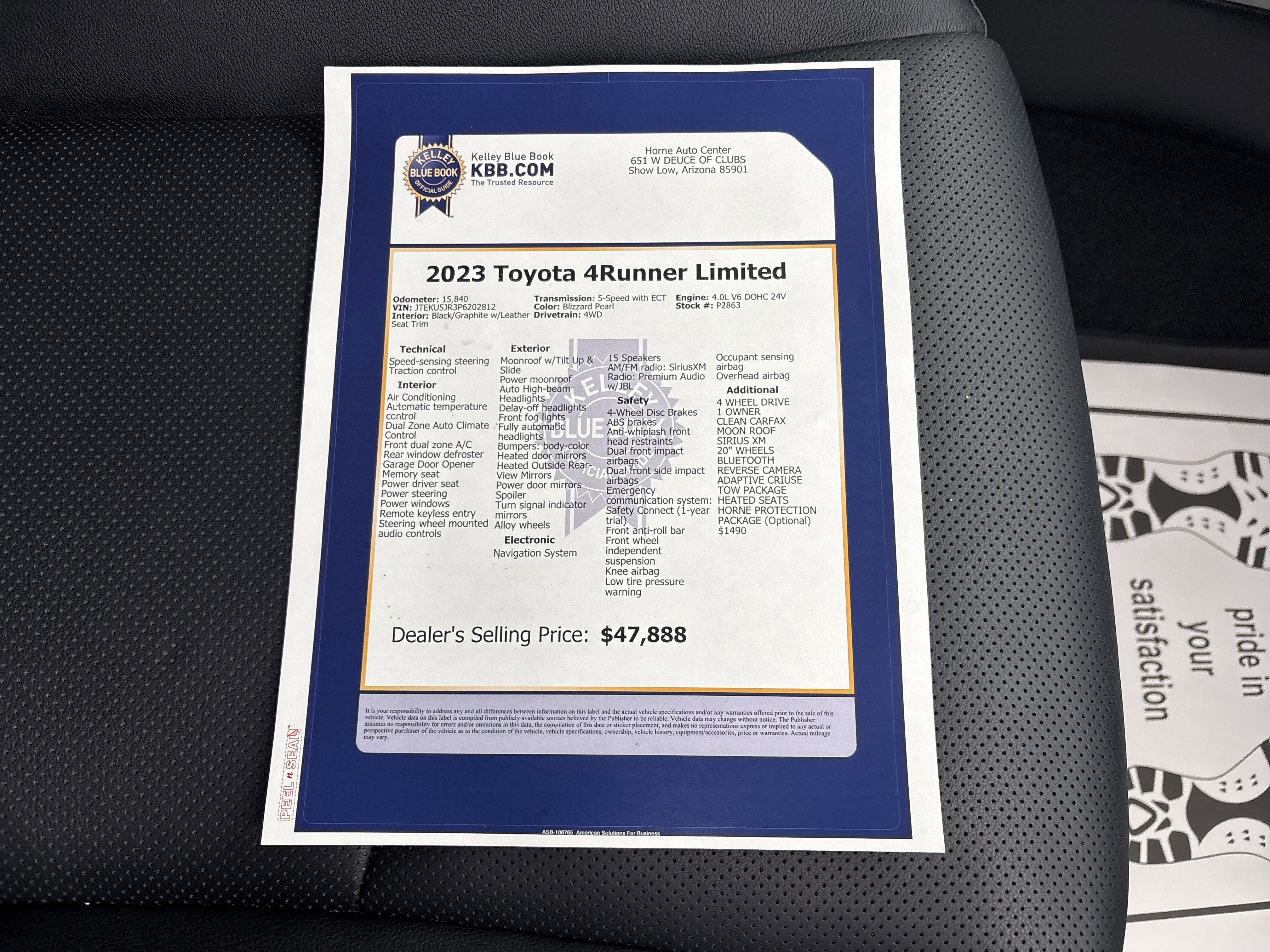 2023 Toyota 4Runner Limited