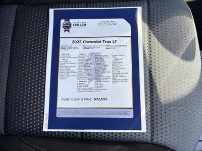 2025 Chevrolet Trax LT