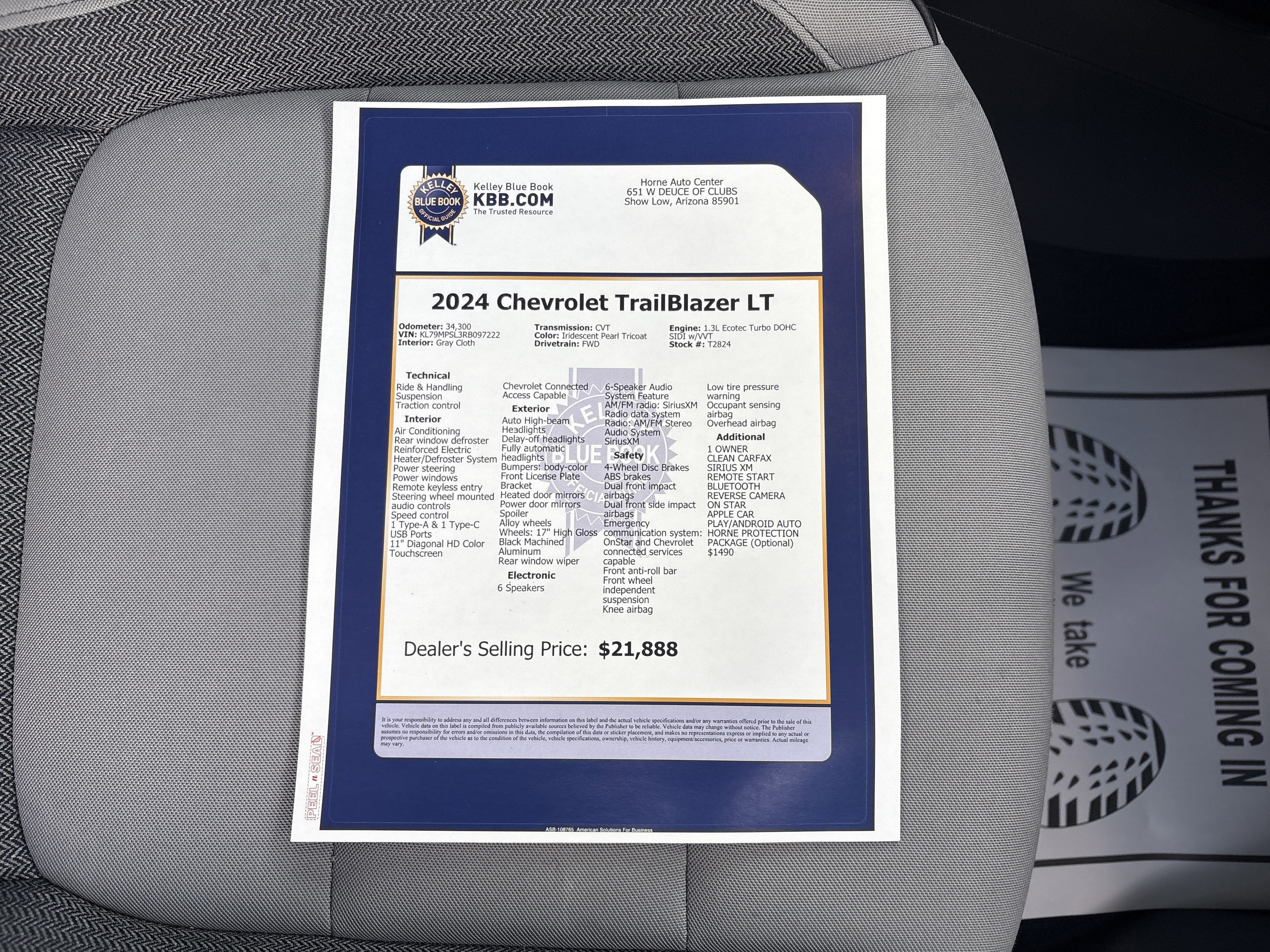 2024 Chevrolet Trailblazer LT