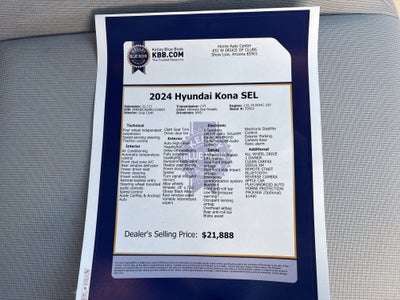 2024 Hyundai Kona SEL
