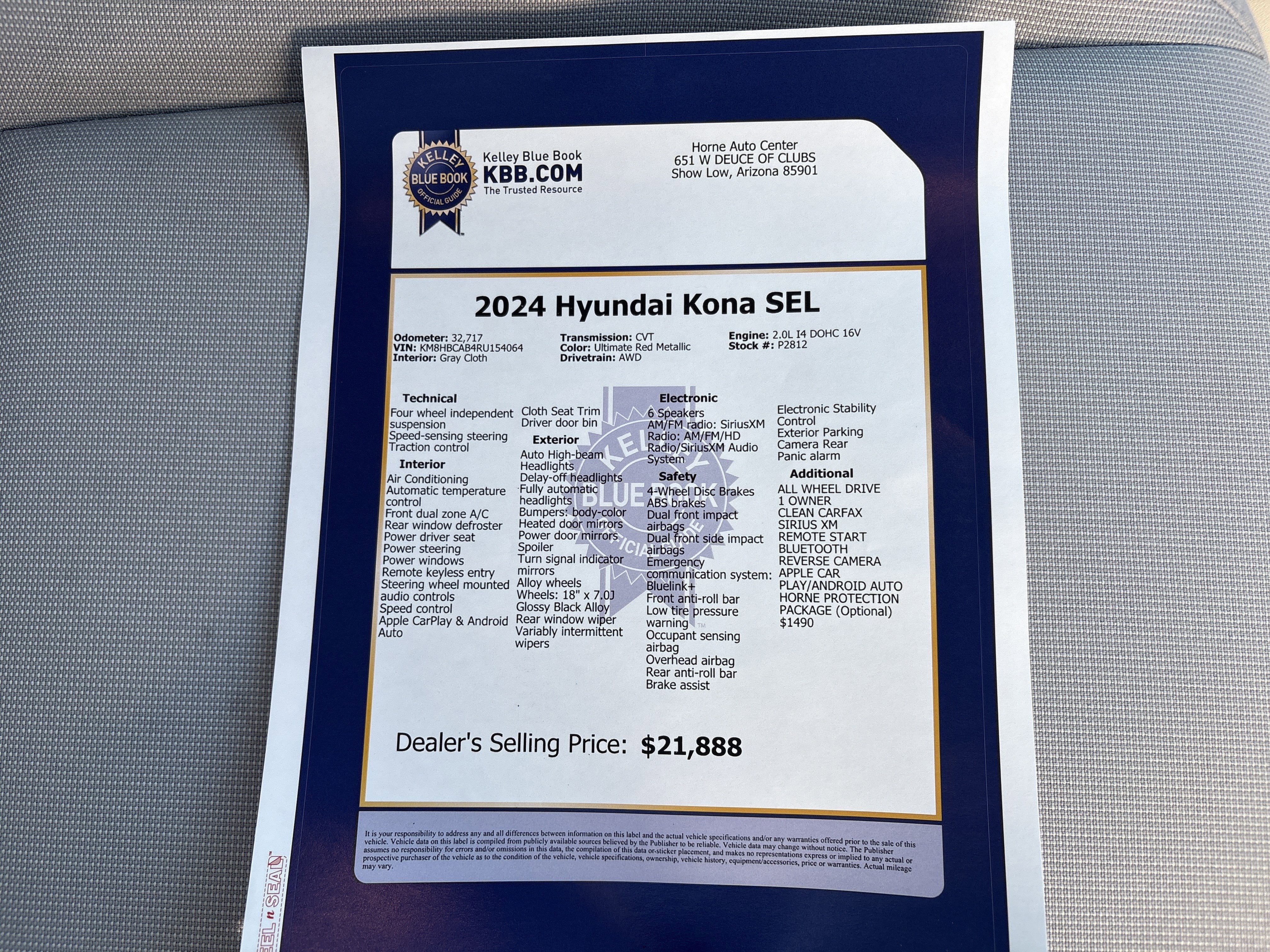 2024 Hyundai Kona SEL