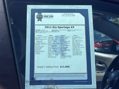 2011 Kia Sportage EX