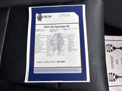 2021 Kia Sportage SX Turbo