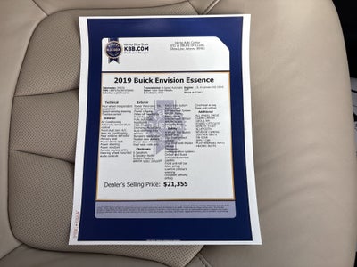 2019 Buick Envision Essence